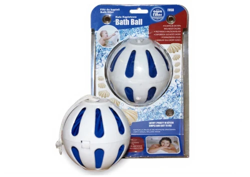 FHSB : Filtr do usuwania z wody chloru - kula kąpielowa Aquafilter do wanny