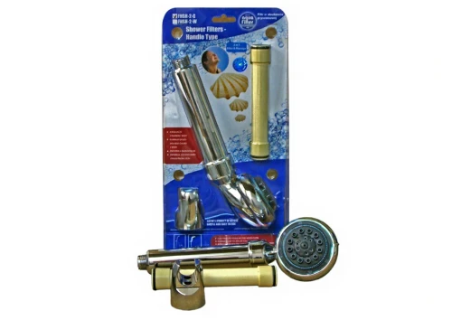 FHSH-2-C : Filtr prysznicowy Aquafilter ze słuchawką prysznicową - chromowany