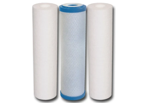 01 : wymiana wkładów wstępnych (dolnych) w filtrze RO 01 : wymiana wkładów wstępnych (dolnych) w filtrze RO