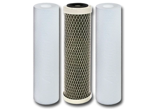 02 : wymiana wszystkich wkładów (dolnych i górnych) w filtrze RO4 02 : wymiana wszystkich wkładów (dolnych i górnych) w filtrze RO4