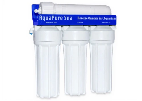 ROA4-AP-75 : Odwrócona osmoza akwarystyczna - duże prefiltry AquaPure - 75GPD