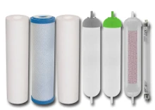 KP-RO8-USTM-Q : Komplet wkładów do RO8 z mineralizatorem, bioceramiką i żarnikiem UV