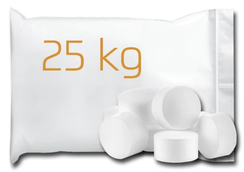 NACL25 : Sól próżniowa tabletkowana (Chlorek Sodu NaCl) opakowanie 25kg