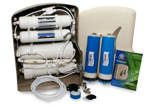 RO600GPD : Nowoczesny bezzbiornikowy filtr odwróconej osmozy Aquafilter USA