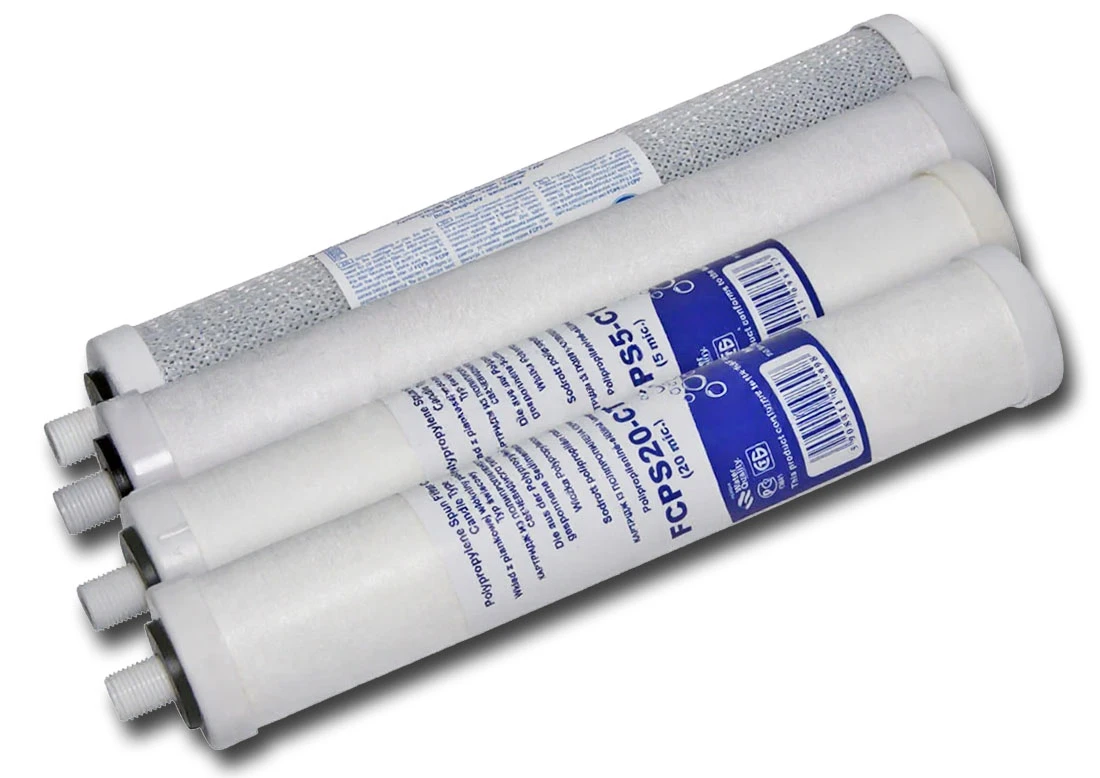 K-EKO-3 : Komplet wkładów do EKO FP4 - zestaw nr 3 - do metali ciężkich i bakterii