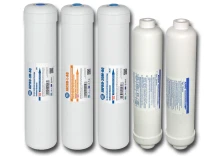 KP-ROS-N : Komplet wkładów do wymiany co rok w nowych filtrach Aquafilter SX242352XX (i ROS)