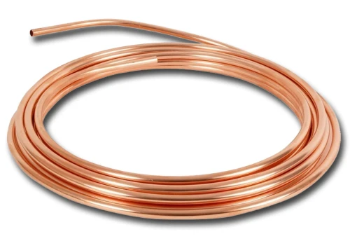 Miedziany wężyk 1/4 cala - miękki, dający się układać wężyk miedziany