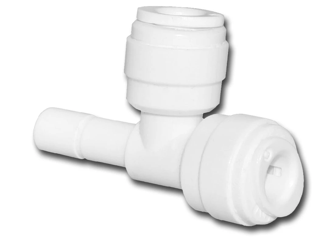 A4SRT4 : Trójnik 2 x 1/4 cala wężyk x 1/4 cala wtyk (typ 2) A4SRT4 : Trójnik 2 x 1/4 cala wężyk x 1/4 cala wtyk (typ 2)