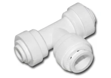 AF-UT-0604-QC : Trójnik 2 x 1/4 cala wężyk x 3/8 cala wężyk