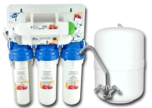 RO7-USTM-WFU : Profesjonalny filtr RO z biorezonatorem FIR (do 560 litrów/dobę)