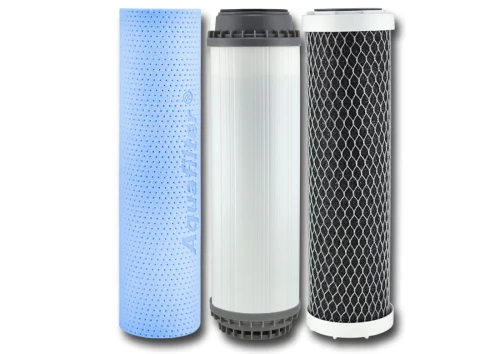 06 : wymiana wszystkich wkładów (dolnych i górnych) w filtrze RO8