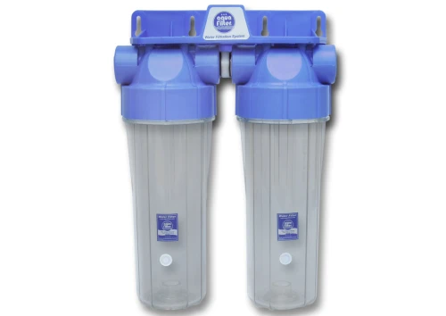 FHPRCL34-B-TWIN : Stacja uzdatniania wody Aquafilter - 3/4 cala FHPRCL34-B-TWIN : Stacja uzdatniania wody Aquafilter - 3/4 cala