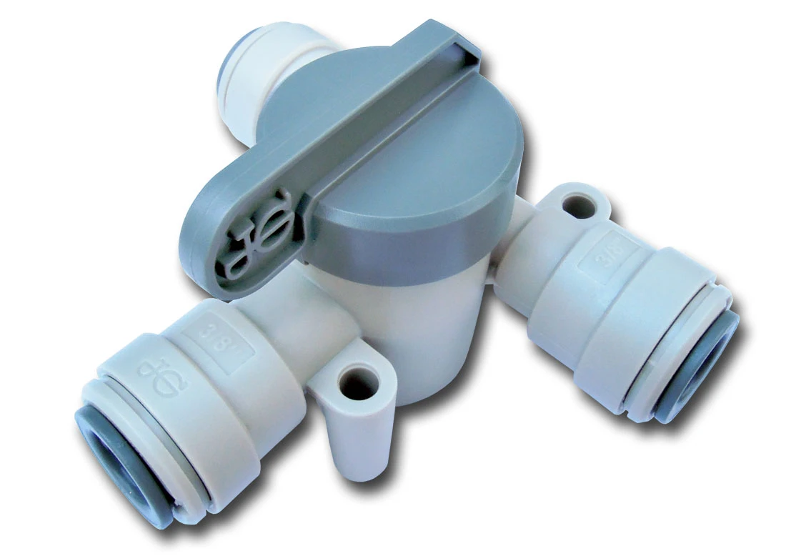 NC2555 : Zawór przełączający John Guest 3 x 3/8 cala wężyk NC2555 : Zawór przełączający John Guest 3 x 3/8 cala wężyk