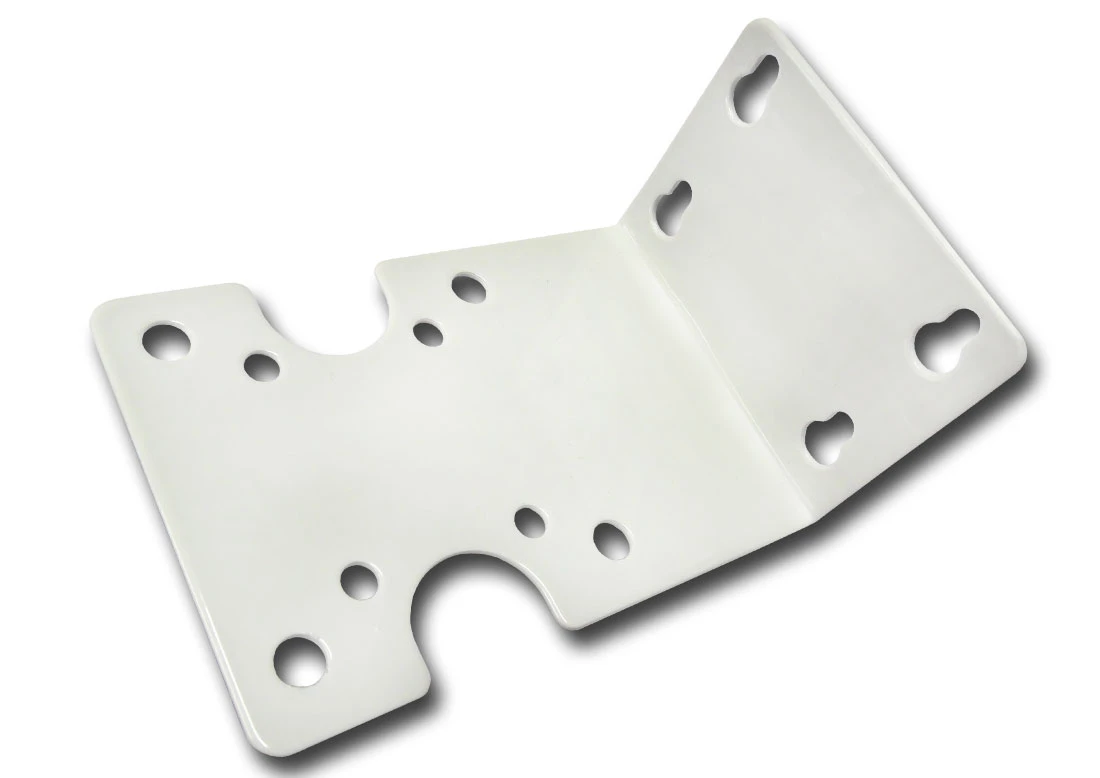 FXBR5 : Uniwersalna, pojedyncza, metalowa płytka montażowa do obudów filtrów FXBR5 : Uniwersalna, pojedyncza, metalowa płytka montażowa do obudów filtrów