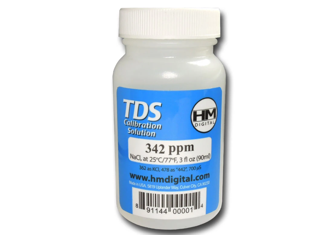 TDS-KAL-342PPM : Płyn do kalibracji mierników TDS i EC TDS-KAL-342PPM : Płyn do kalibracji mierników TDS i EC