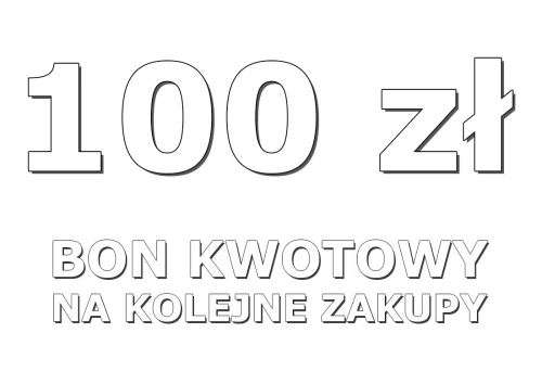 BON-100 : Bon o wartości 100 zł na przyszły zakup BON-100 : Bon o wartości 100 zł na przyszły zakup