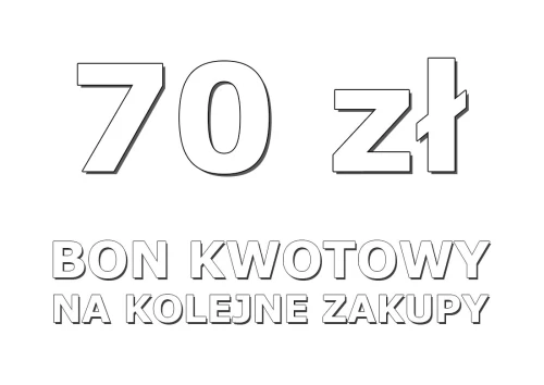 BON-70 : Bon o wartości 70 zł na przyszły zakup