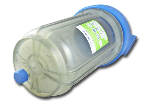 RA1701735 : Obudowa AtlasFiltri BB10 DP BIG 10 MONO TS gwint 1 cal - przezroczysta z portami RA1701735 : Obudowa AtlasFiltri BB10 DP BIG 10 MONO TS gwint 1 cal - przezroczysta z portami