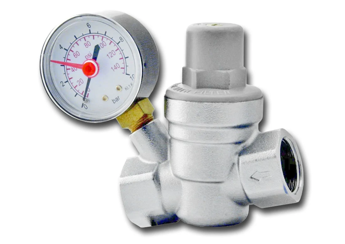 HS-RED-12 : Reduktor ciśnienia 1,5-6,5 bar 1/2 cala HS-RED-12 : Reduktor ciśnienia 1,5-6,5 bar 1/2 cala