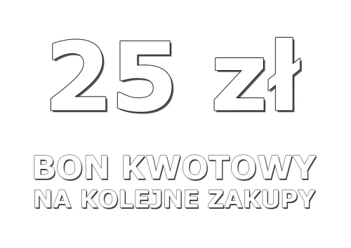 BON-25 : Bon o wartości 25 zł na przyszły zakup