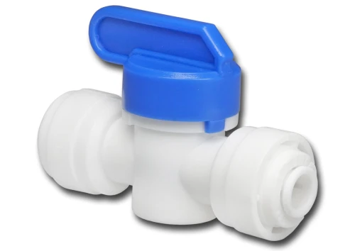 QZP3814 : Zawór kulowy na wężyk elastyczny 1/4 cala x 3/8 cala QZP3814 : Zawór kulowy na wężyk elastyczny 1/4 cala x 3/8 cala