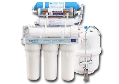 RO8B-SUPREME-PREMIUM : Filtr RO8 100 GPD z mineralizacją i jonizacją (wkłady antybakteryjne)