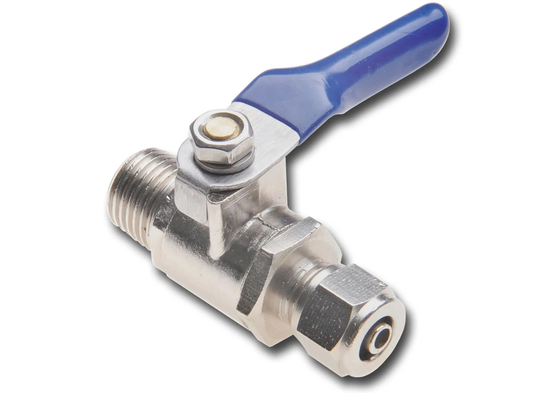 SEWBV1414 : Zawór 1/4 cala gz na wężyk 1/4 cala