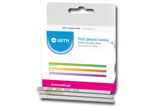 TEST-1 : Tester paskowy wody - chlor, twardość, pH