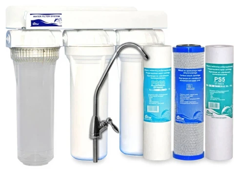 FH3-UV : Antybakteryjny filtr trójstopniowy + lampa UV