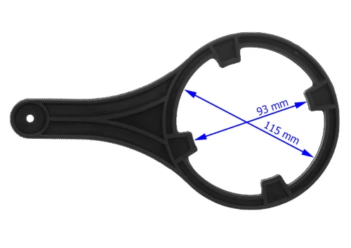 FXWR1 : Klucz do korpusów 10 cali (uniwersalny) - hurt 50 szt