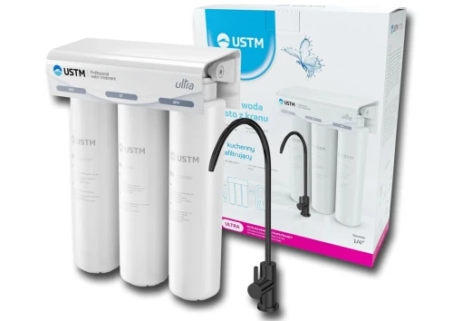 ULTRA-BLACK-STYLE : Filtr zmiękczający wodę z membraną antybakteryjną