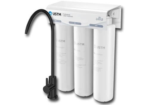 ULTRA-BLACK-STYLE : Filtr zmiękczający wodę z membraną antybakteryjną