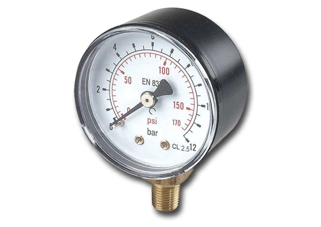 AA9020638 : Manometr, ciśnieniomierz 0-12 bar - gwint 1/8 cala AA9020638 : Manometr, ciśnieniomierz 0-12 bar - gwint 1/8 cala