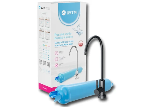 AQUALINE-FRESH : Filtr usuwający chlor i klarujący wodę