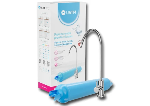 AQUALINE-FRESH-N : Antybakteryjny filtr usuwający chlor i klarujący wodę
