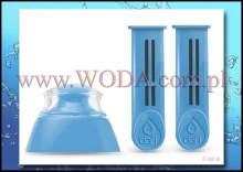 DAFI-BUT-WKL-NIE : Dwa wkłady + korek do butelki (niebieski)