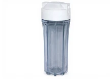 EG14CWAQ-2 : Korpus filtra wody Aquafilter 10 cali - przezroczysty (gwint 1/4 cala)