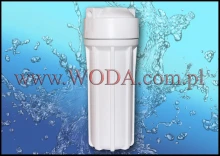 EG14WWAQ-2 : Korpus filtra wody Aquafilter 10 cali - biały (gwint 1/4 cala)