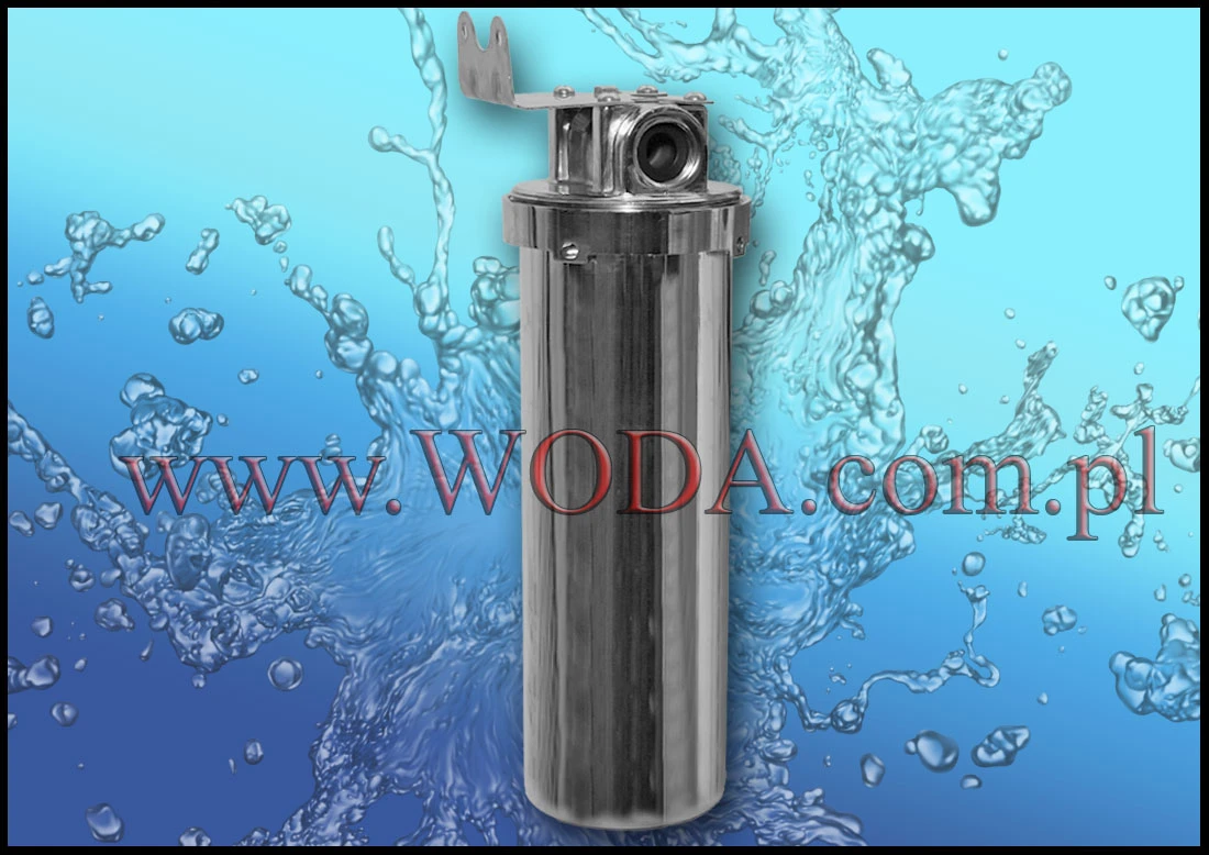 WFHOTSS-34 : Korpus filtra do gorącej wody ze stali nierdzewnej (3/4 cala gw)