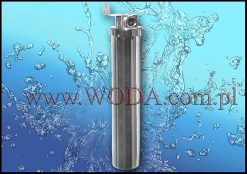 F20SS34FS : Korpus filtra do gorącej wody ze stali nierdzewnej (20 cali)
