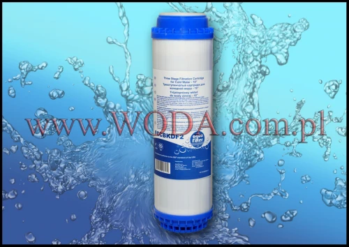 FCCBKDF2 : Zmiękczanie wody, usuwanie chloru i metali ciężkich (10 cali)