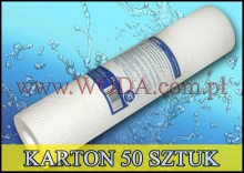 FCPS1 : Wkład 1 mikron Aquafilter (karton 50 sztuk) 10 x 2,5 cala
