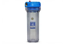 FHPR34 : obudowa filtra narurowego Aquafilter z odpowietrznikiem - gwint 3/4