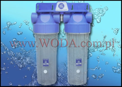 FHPRCL12-B-TWIN : Stacja uzdatniania wody Aquafilter - 1/2 cala