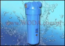 FHPRN34-B : Niebieski filtr narurowy 10 cali gwint 3/4 cala Aquafilter