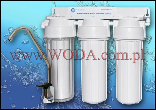 FP3-2 : Potrójny filtr wody Aquafilter do kuchni