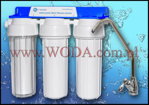 FP3-K1 : Potrójny specjalistyczny filtr wody Aquafilter do kuchni