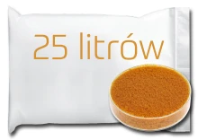 INDION-25L : Złoże zmiękczające (kationit/kwaśny jonit). Worek 25 litrów