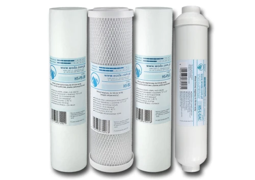 KP-RO5-AP : Zestaw czterech wkładów do osmozy RO5/FRO5 KP-RO5-AP : Zestaw czterech wkładów do osmozy RO5/FRO5