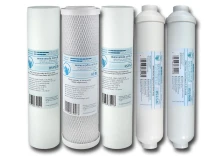 KP-RO6-AP : Zestaw pięciu wkładów do osmozy RO6/FRO5M z mineralizacją wody